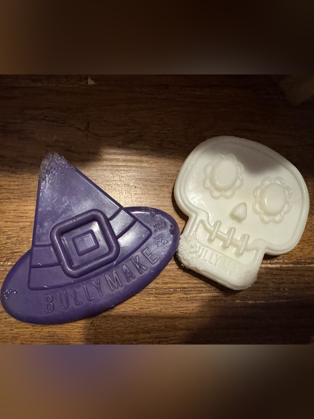 Bullymake SuperChewer Halloween Dog Toys Large Solid Nylon Sugar Skull & Witch